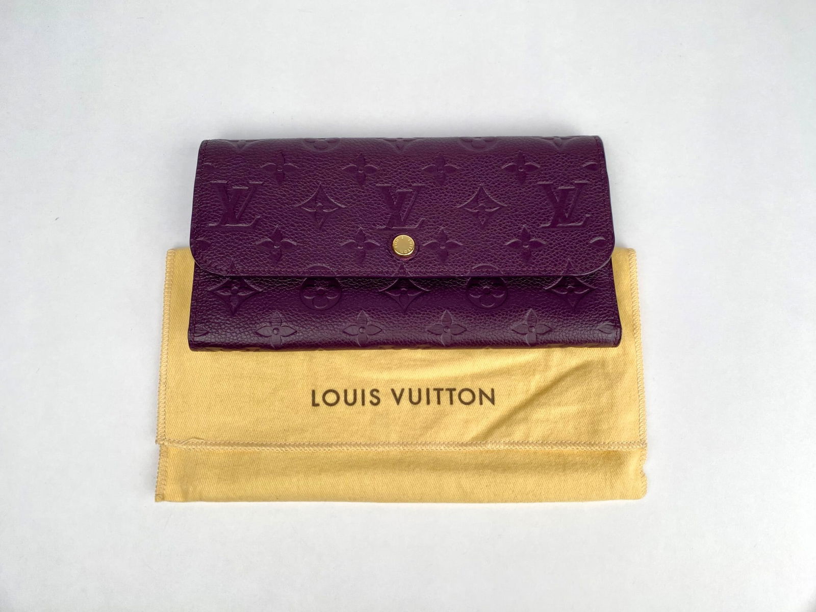 Louis Vuitton Dark PurpleEmpreinte Wallet (1 of 9)