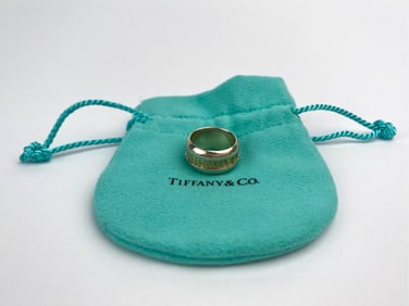 Tiffany & Co. Atlas Roman Numeral Ring, Sterling Silver, 2003