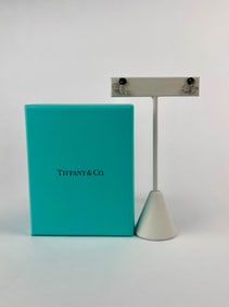 Tiffany & Co. Paper Flowers Platinum and Diamond Earrings