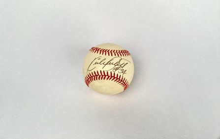 Kirby Puckett Signed Official American League Baseball