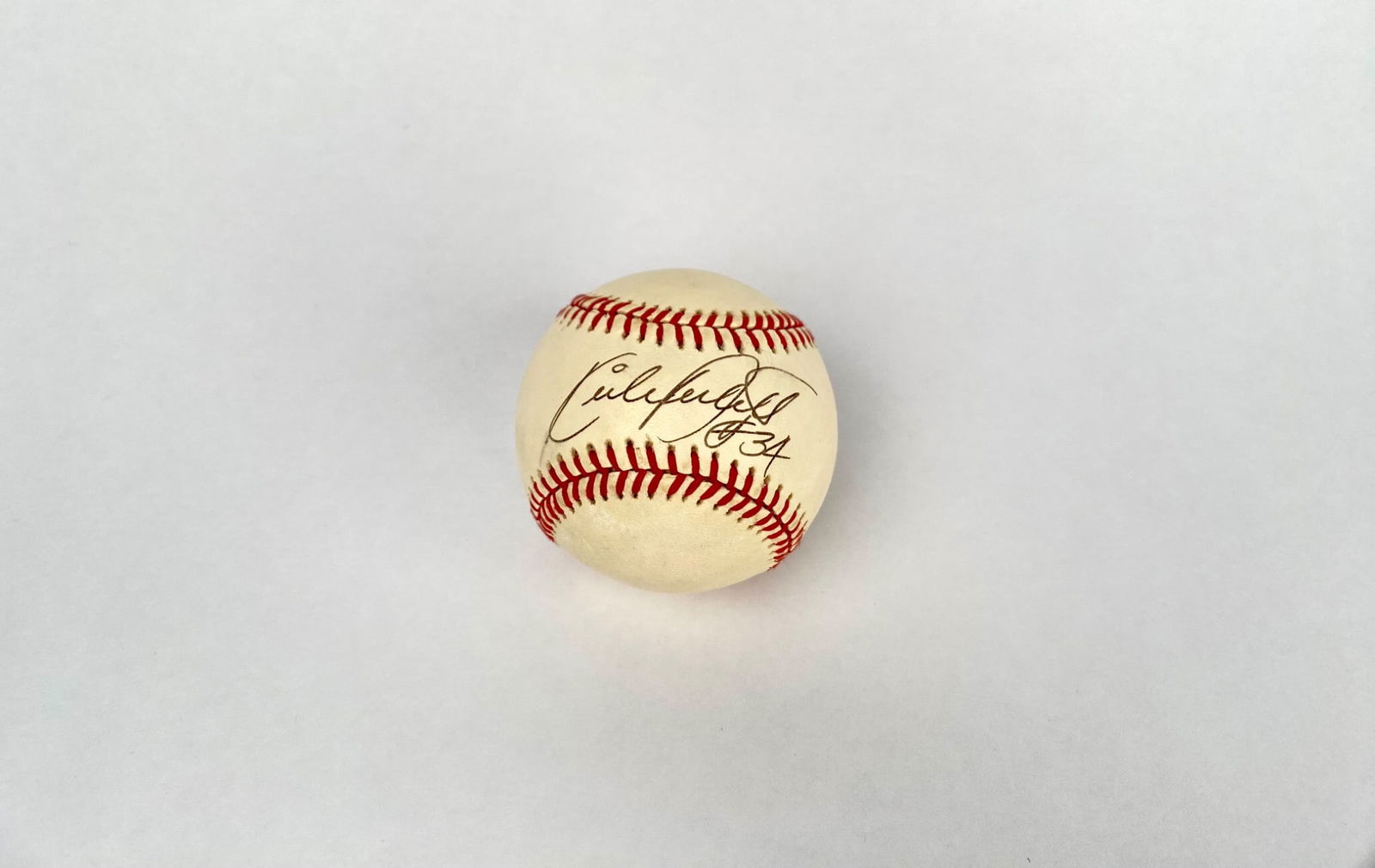 Kirby Puckett Signed Official American League Baseball (1 of 5)