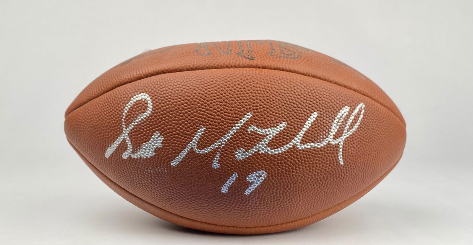 Wilson NFL Official Game Football Signed by Scott Mitchell (1 of 5)