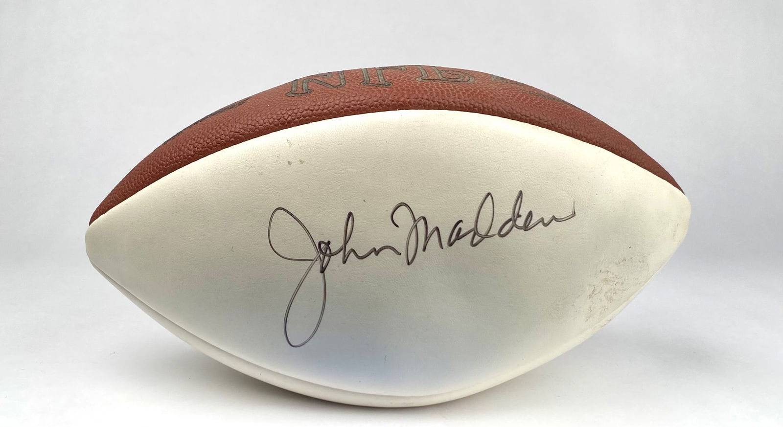 Wilson NFL Football Signed by John Madden (1 of 6)