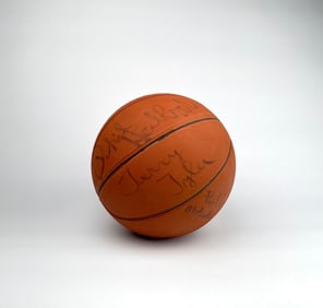 Detroit Pistons Team-Signed Basketball, 1980-1981 Season