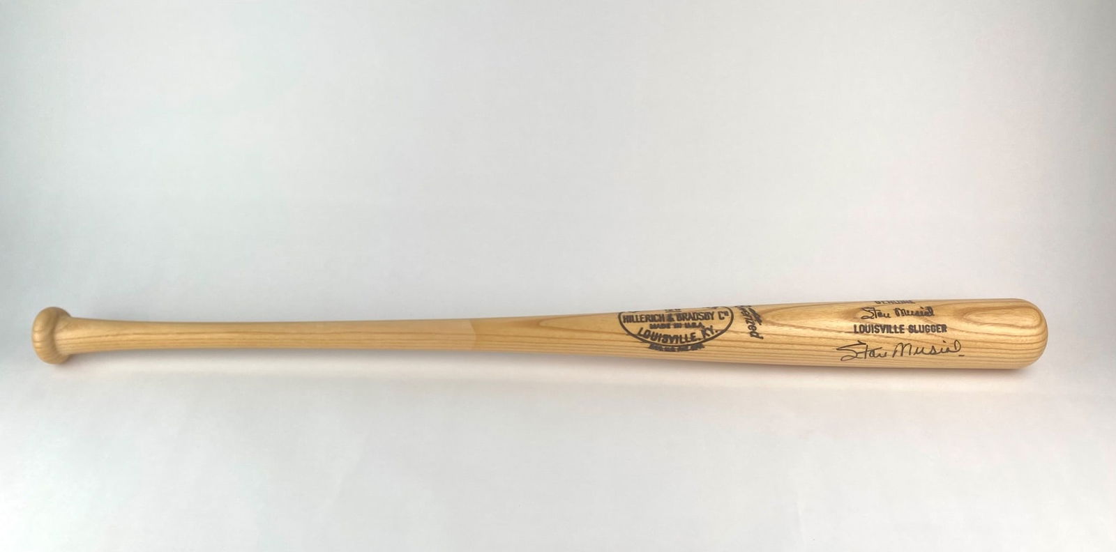 Stan Musial Signed Louisville Slugger Bat (1 of 9)