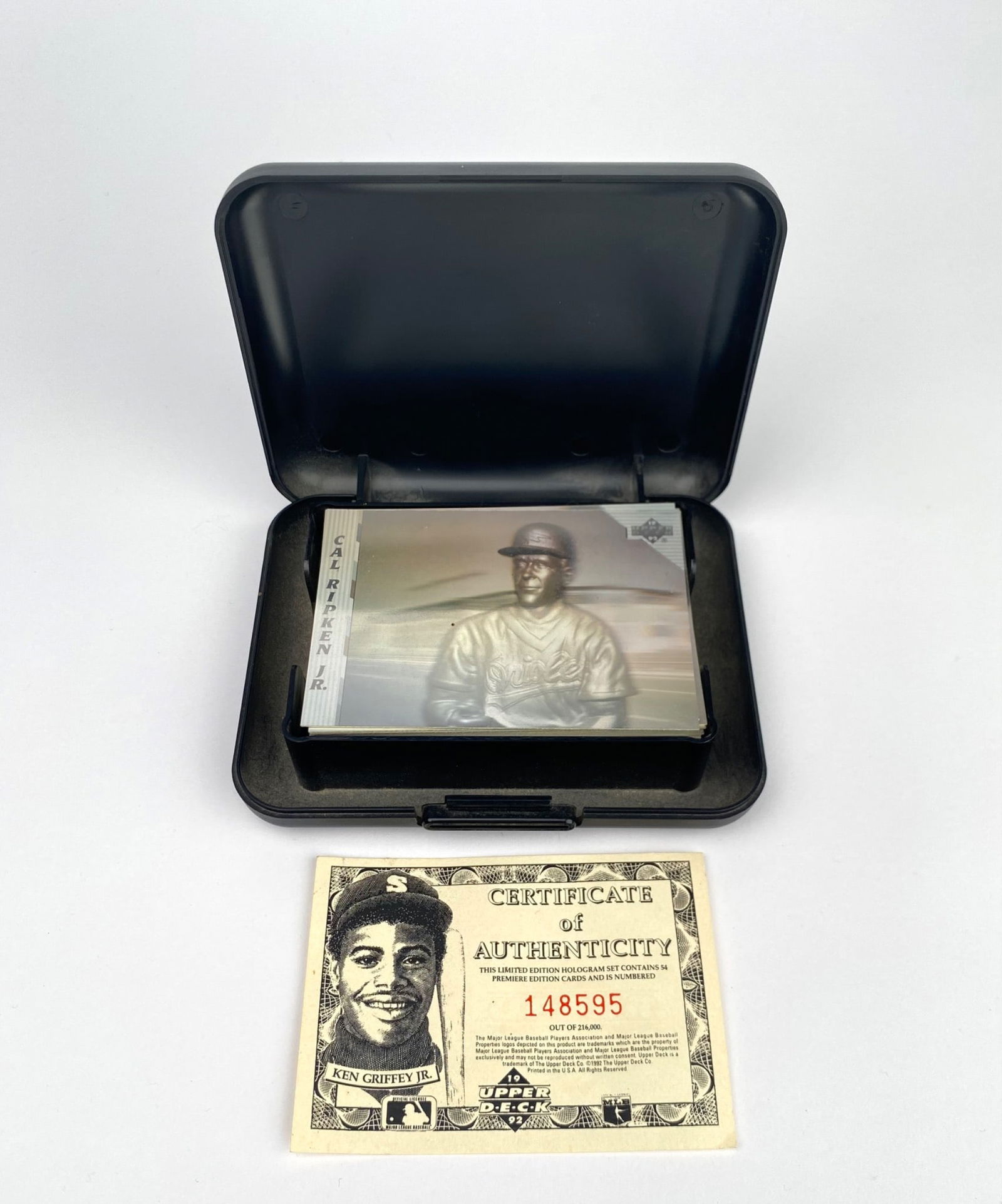 1992 Upper Deck Ken Griffey Jr. Hologram Baseball Card Set with COA (1 of 6)