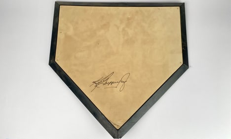 Rawlings Home Plate Signed by Ken Griffey Jr.
