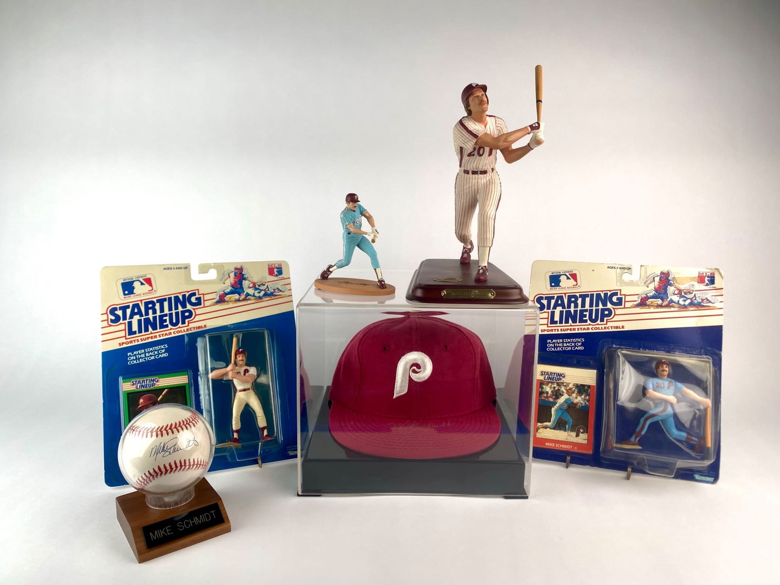 Mike Schmidt Phillies Signed Memorabilia Set (1 of 12)