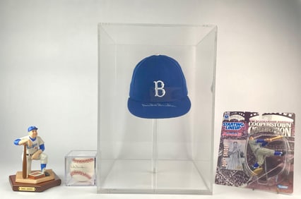 Duke Snider Signed Memorabilia Set
