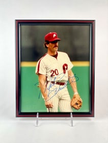Mike Schmidt Signed Philadelphia Phillies Framed Photo