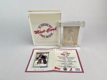 1992 Topps Felix Potvin Limited Edition Silver Mint-Card