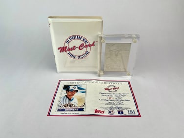 1979 Topps Paul Molitor Limited Edition Silver Mint-Card