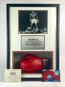 Muhammad Ali Signed Limited Edition Everlast Boxing Glove (COA)