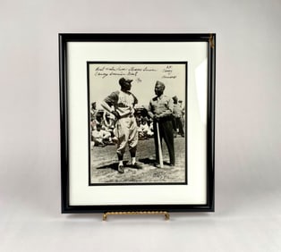 Photograph Inscribed “Thomas Turner Chicago American Giants, 1947