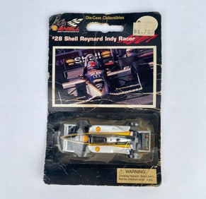 #28 Shell Reynard Indy Racer Die-Cast Collectible in Original Packaging