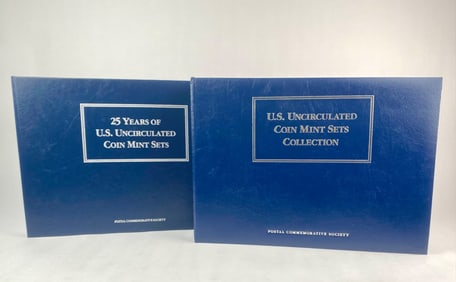 U.S. Uncirculated Coin Mint Sets Collection, Postal Commemorative Society (1964-1994)
