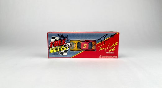 Signed Terry Labonte #5 Kelloggs Racing Collectible Die-Cast Mini-Car in Sealed Package