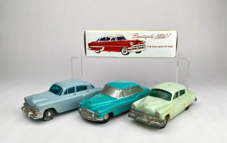 Lot of 3 Chevrolet and Buick Promotional Bank Cars