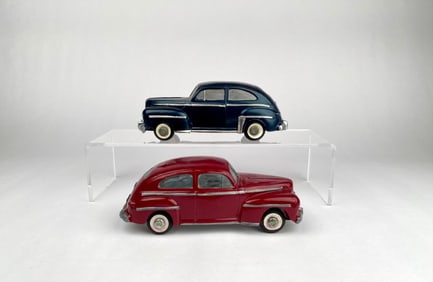Pair of Mastercaster Die-Cast Metal Cars, 1940s