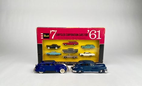 Revell 61 Chrysler Corporation Cars and Two Additional Model Cars