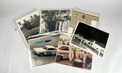 Jim Hurtubise Vintage Racing Memorabilia and Photographs