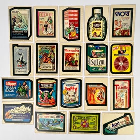 1975 Topps Wacky Packages Series Trading Cards Set of 19