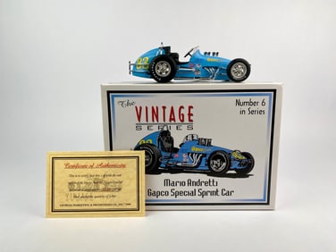Mario Andretti / Gapco Special 1:18 Scale Die-Cast Model (COA)