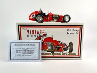 A.J. Foyt / Sheraton Thompson Special Dirt Champ 1:18 Scale Die-Cast Model (COA)