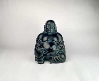 Large Seated Buddha Sculpture