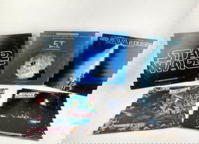 Set of 1977-83 John Williams Film Soundtracks and Story Albums includes Star Wars, Empire Strikes