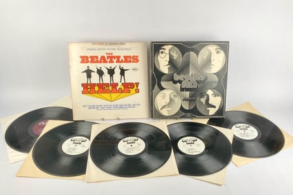 The Beatles “Help!" Original Soundtrack LP & “Alpha Omega" 4-LP Box Set