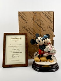 Disney Mickey and Minnie by Giuseppe Armani (Original Box & COA)
