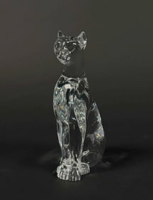 Baccarat by Loet Vanderveen Panther Sculpture