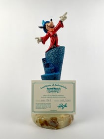 Ron Lee Disney Fantasia 'Sorcerer Mickey' Sculpture (2004 COA)