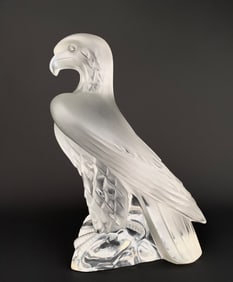 Signed Lalique Crystal 'Liberty Eagle'