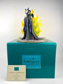 Disney Classics Collection 'Evil Enchantress' Maleficent Figurine (COA Original Box)