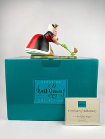 Disney Classics Collection 'Let the Game Begin!' Queen of Hearts Figurine (COA Original Box)