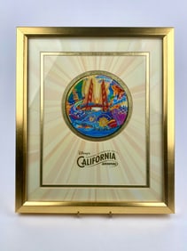 Disney's California Adventure Inaugural Limited Edition Framed Pin Set (2001)
