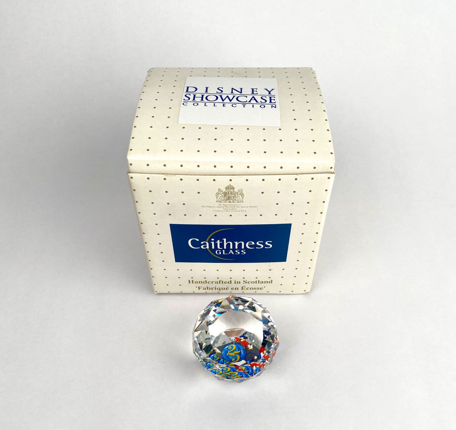 Caithness Glass Walt Disney World 25th Anniversary Paperweight (1 of 6)