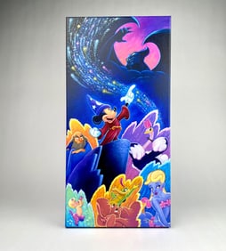 Disney Fine Art 'Splashes of Fantasia' Limited Edition Canvas by Tim Rogerson