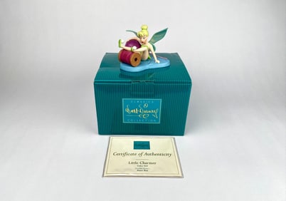 Walt Disney Classics Collection Tinker Bell 'Little Charmer' Figurine with COA & Original Box