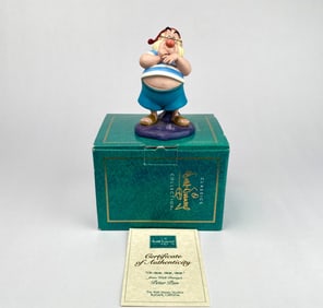 Walt Disney Classics Collection 'Oh Dear, Dear, Dear' Peter Pan Figurine with COA & Box