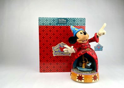 Disney Traditions Jim Shore 'Sorcerer's Apprentice' Figurine with Box