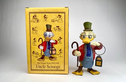 Disney Uncle Scrooge Figurine by Poliwogg with Original Box