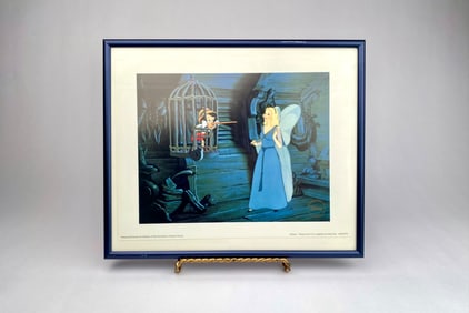 Walt Disney Collector's Society 'Pinocchio and the Blue Fairy' 1997 Commemorative Lithograph