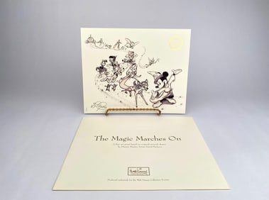 Walt Disney Collectors Society 'The Magic Marches On' Fine Art Print