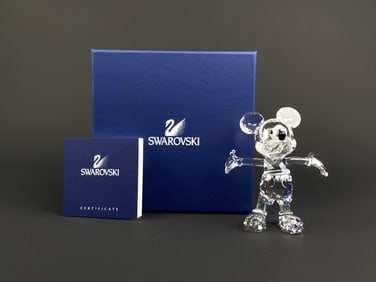 Swarovski Crystal ‘Mickey Mouse’ Figurine (Original Box)