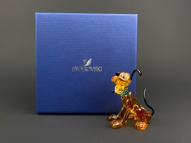 Swarovski Crystal Disney ‘Pluto’ Figurine with Original Box