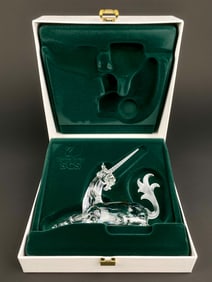 Swarovski SCS 1996 Annual Edition ‘Fabulous Creatures Unicorn’ Figurine (COA Original Box)