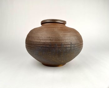 Signed Ceramic Pottery Vessel by Cameron Covert (1989)